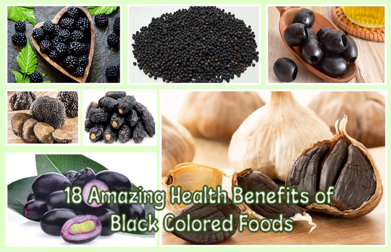 18 Amazing Health Benefits Of Black Colored Foods